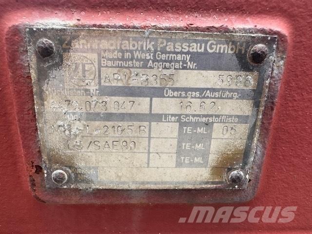 ZF APL-B355 AXLES Axles