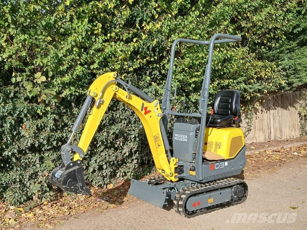 Wacker Neuson 803 Mini excavators < 7t