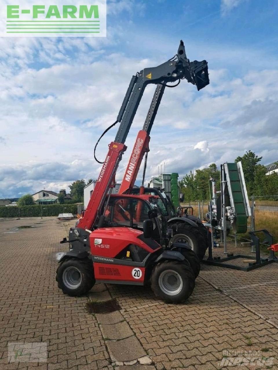Weidemann t 4512 Farming telehandlers