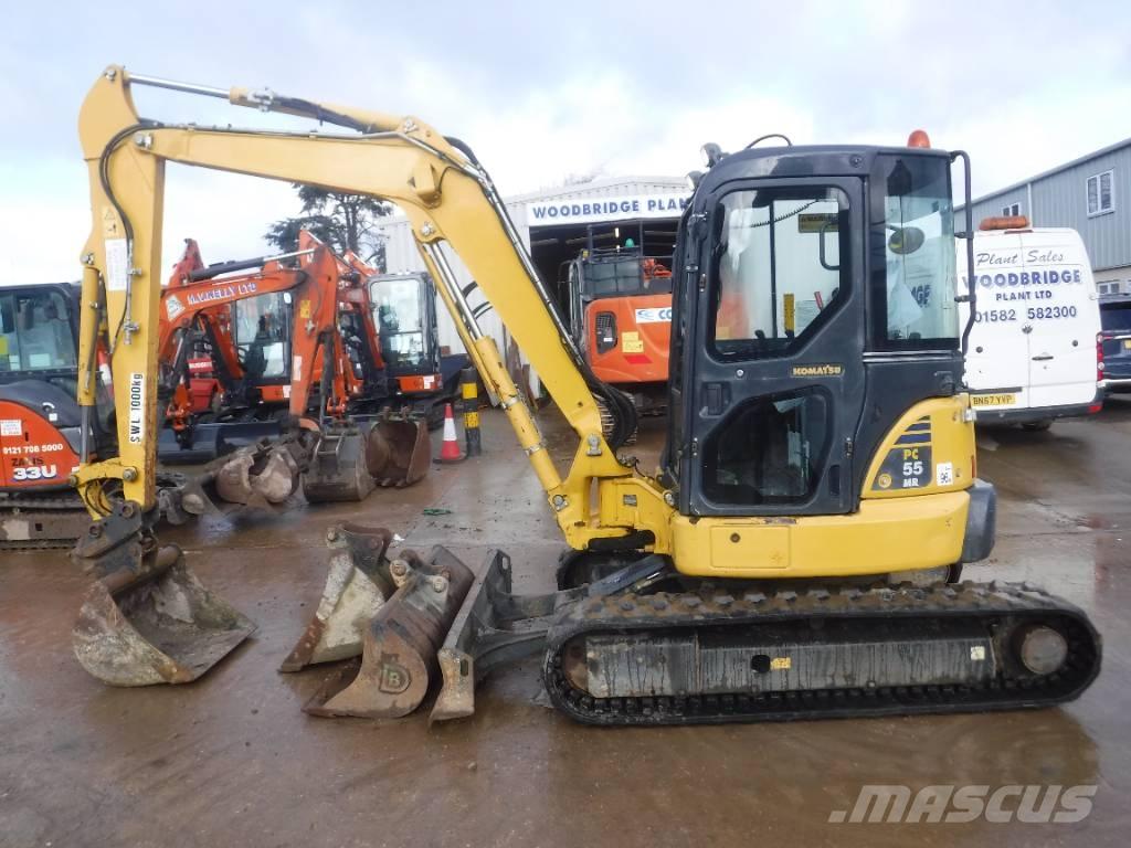 Komatsu PC 55 MR-3 Mini excavators < 7t