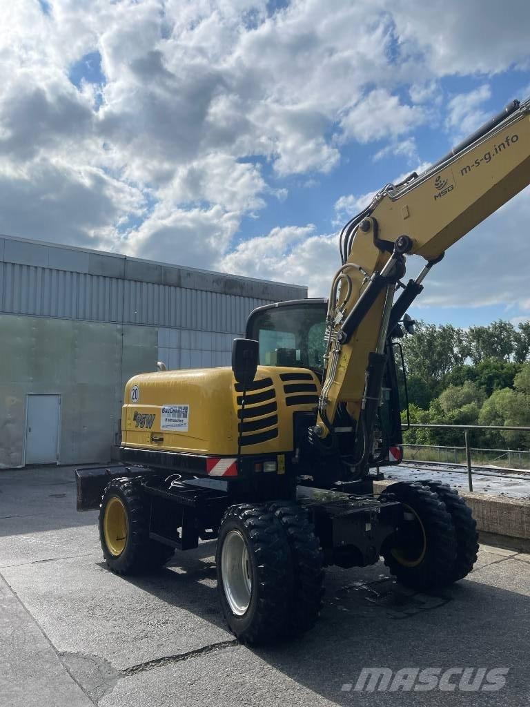 Yanmar B 95 W Wheeled excavators