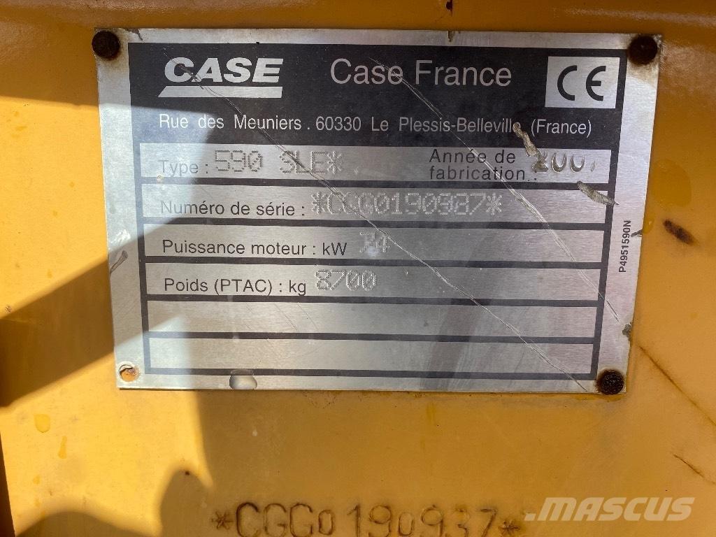 CASE 590 SLE TLB's