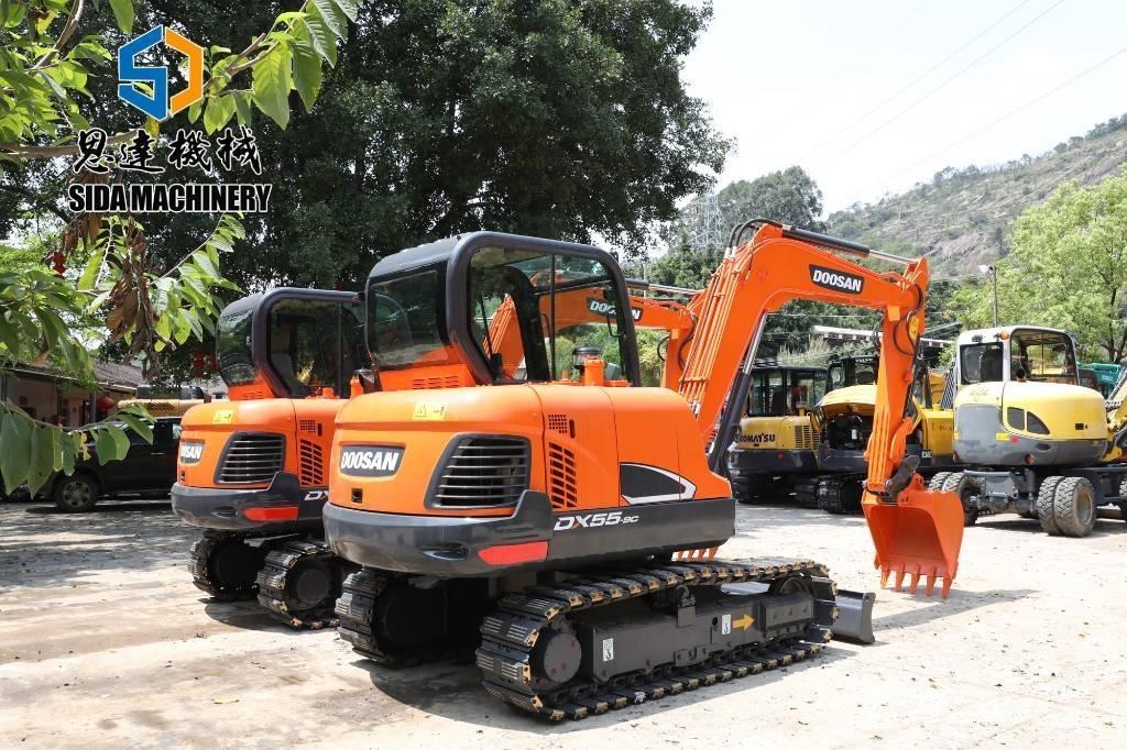 Doosan DX 55-9 C Mini excavators < 7t