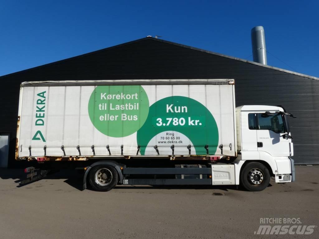 MAN TGS 18.320 Tautliner/curtainside trucks