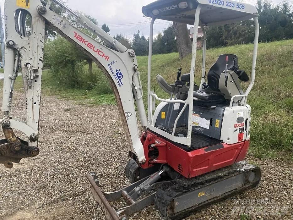 Takeuchi TB 215 R Mini excavators < 7t
