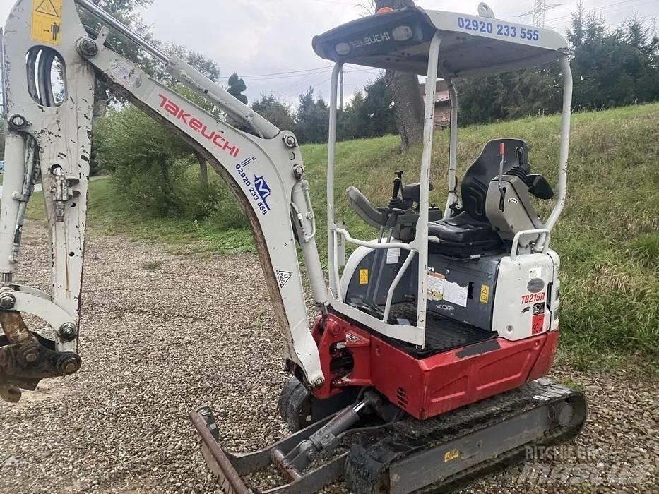 Takeuchi TB 215 R Mini excavators < 7t