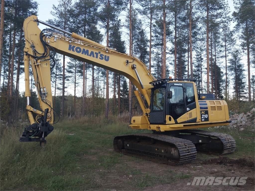 Komatsu PC 210 LC Crawler excavators