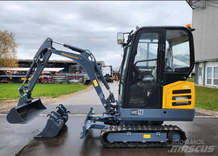 Eurotrac HE 18 Mini excavators < 7t