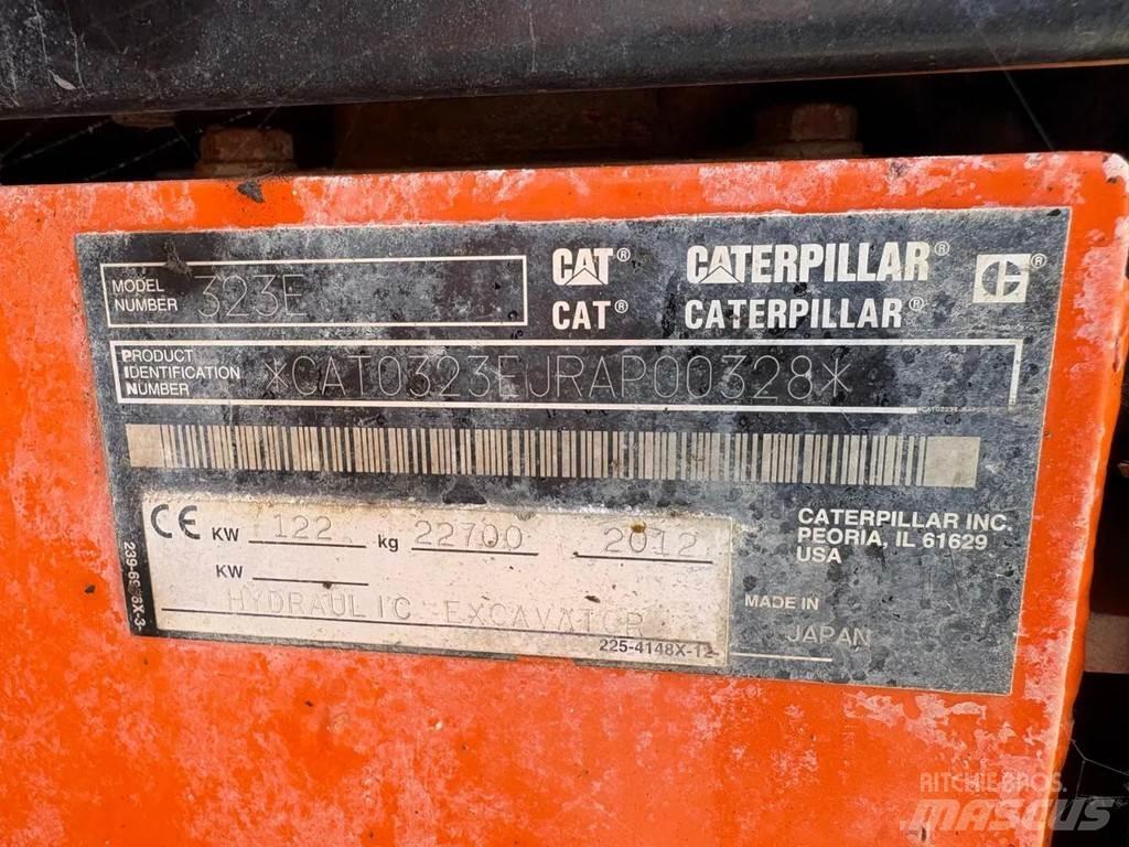 CAT 323E Crawler excavators
