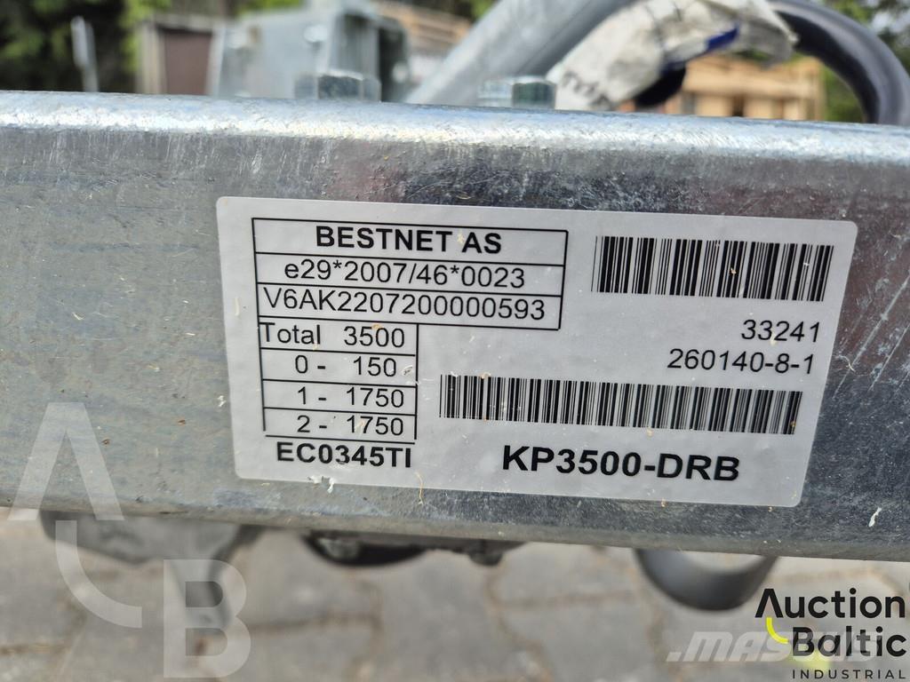  Tiki KP3500-DRB Curtainsider semi-trailers