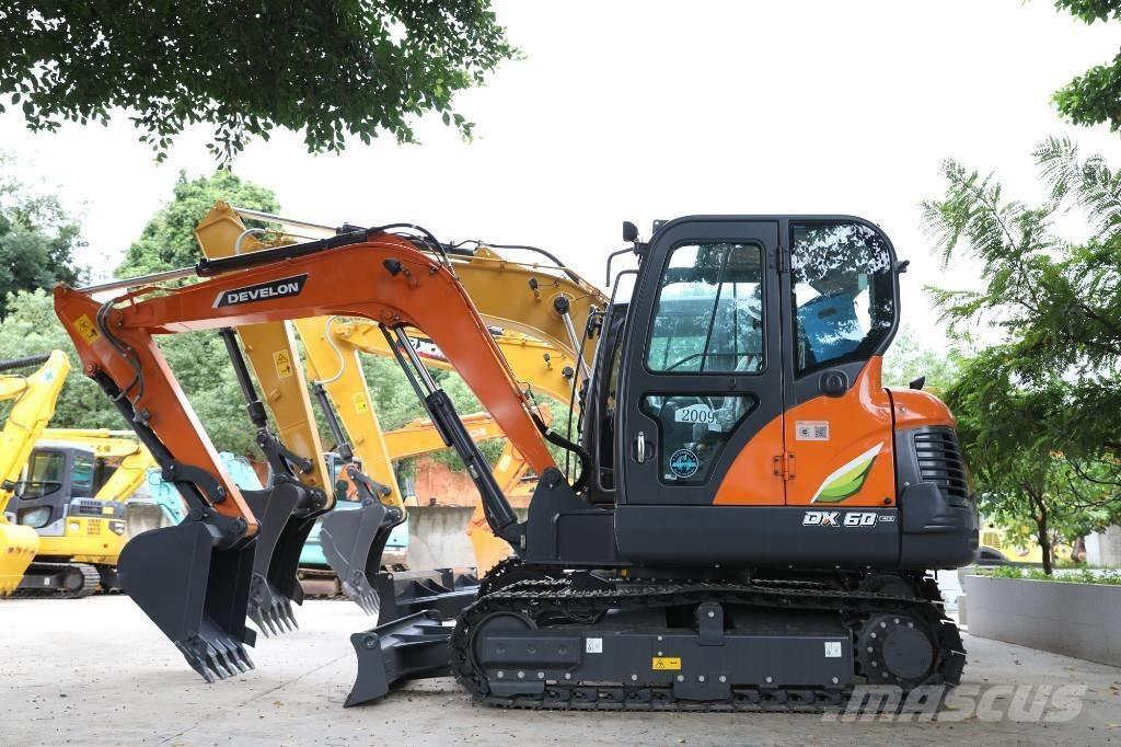 Doosan DX 60-10 Mini excavators < 7t