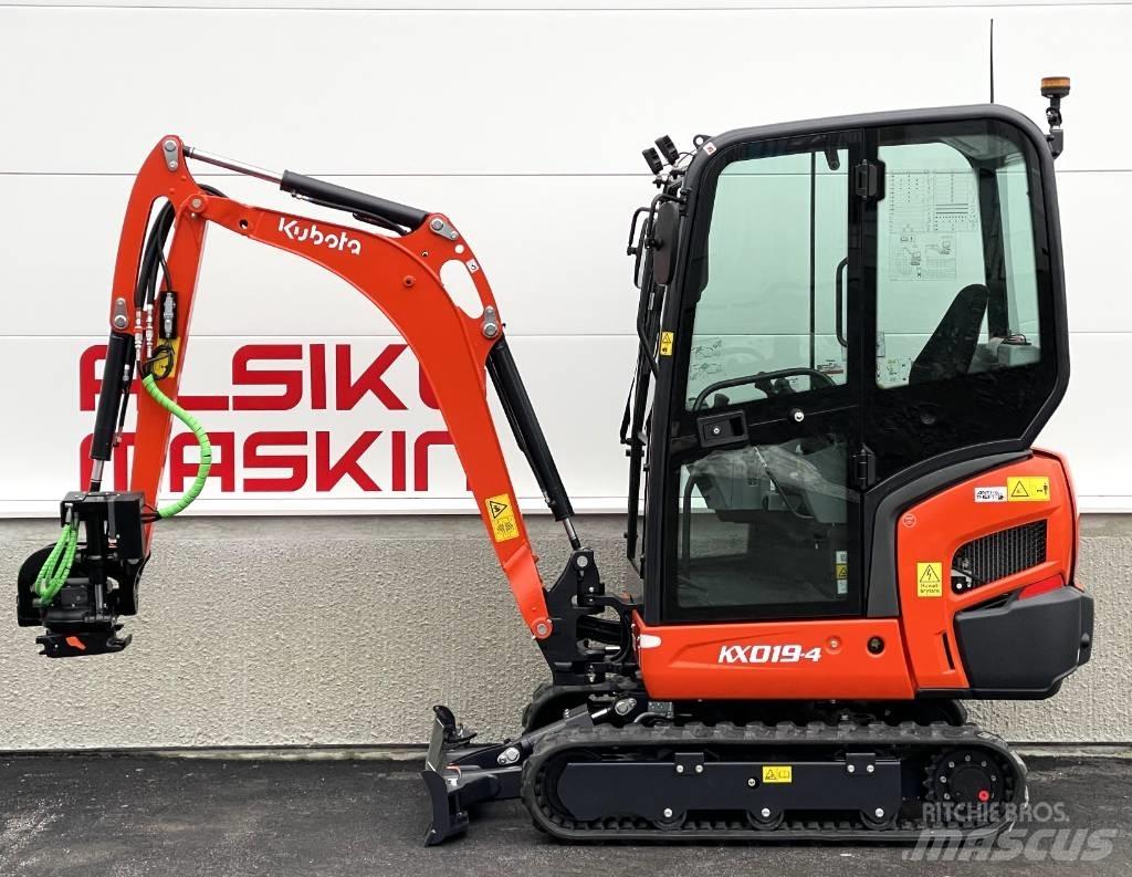Kubota KX 019-4 Mini excavators < 7t
