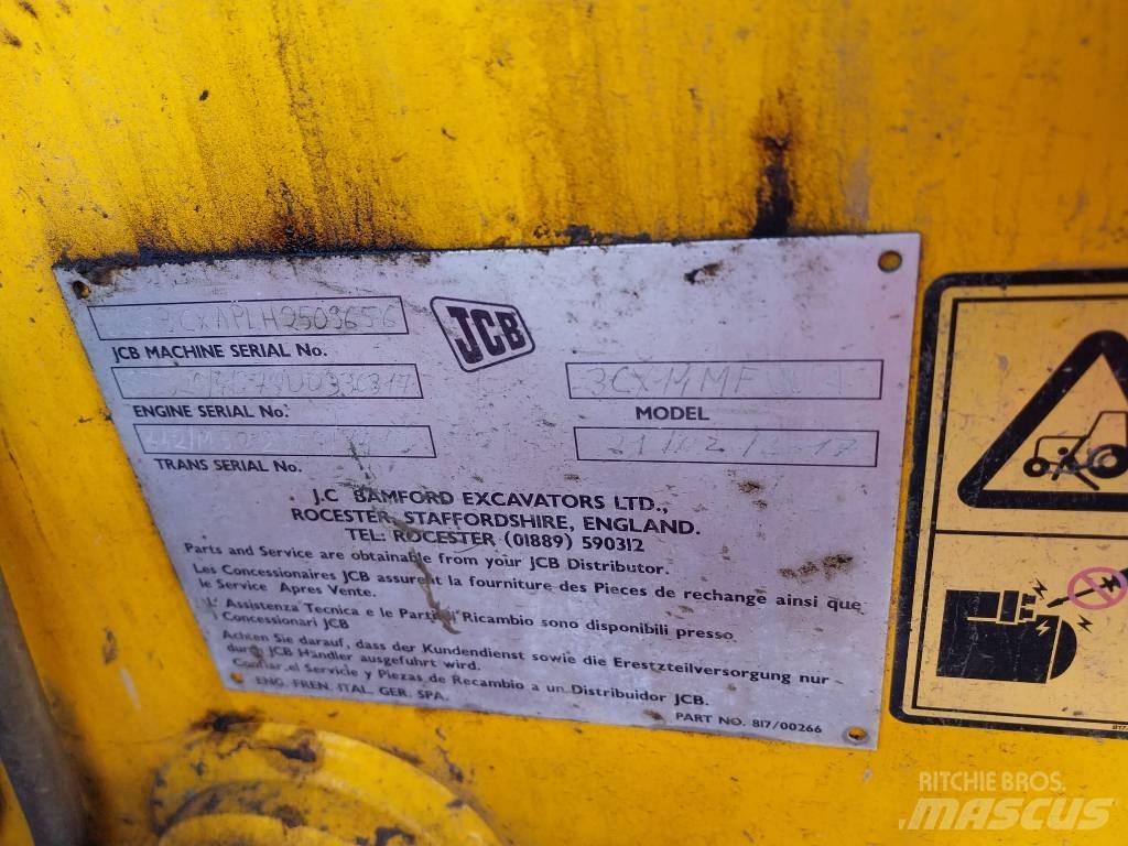 JCB 3 CX 14 MF TLB's