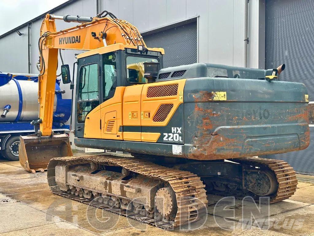 Hyundai HX220L Crawler excavators