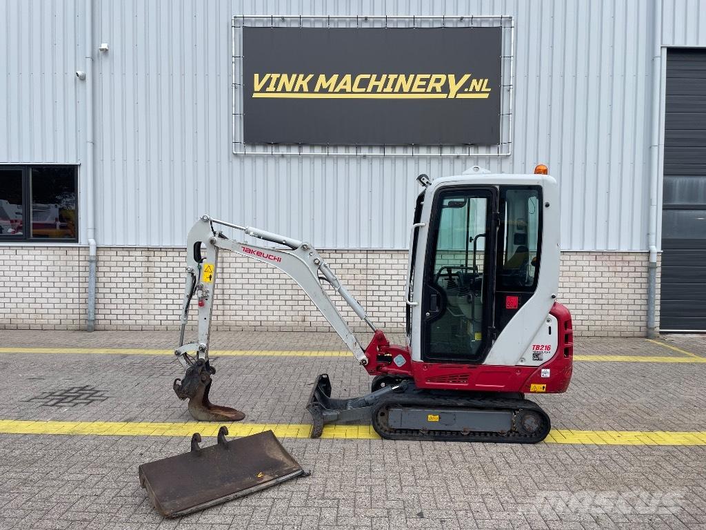 Takeuchi TB 216 Mini excavators < 7t