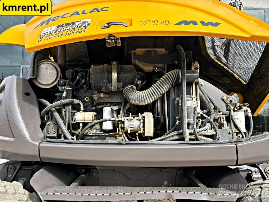 Mecalac 714 MW Wheeled excavators