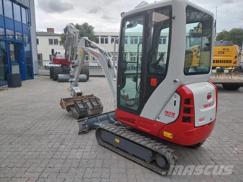 Takeuchi TB 216 A Mini excavators < 7t
