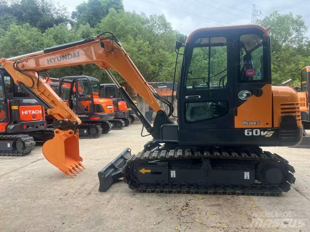 Hyundai 60vs Mini excavators < 7t