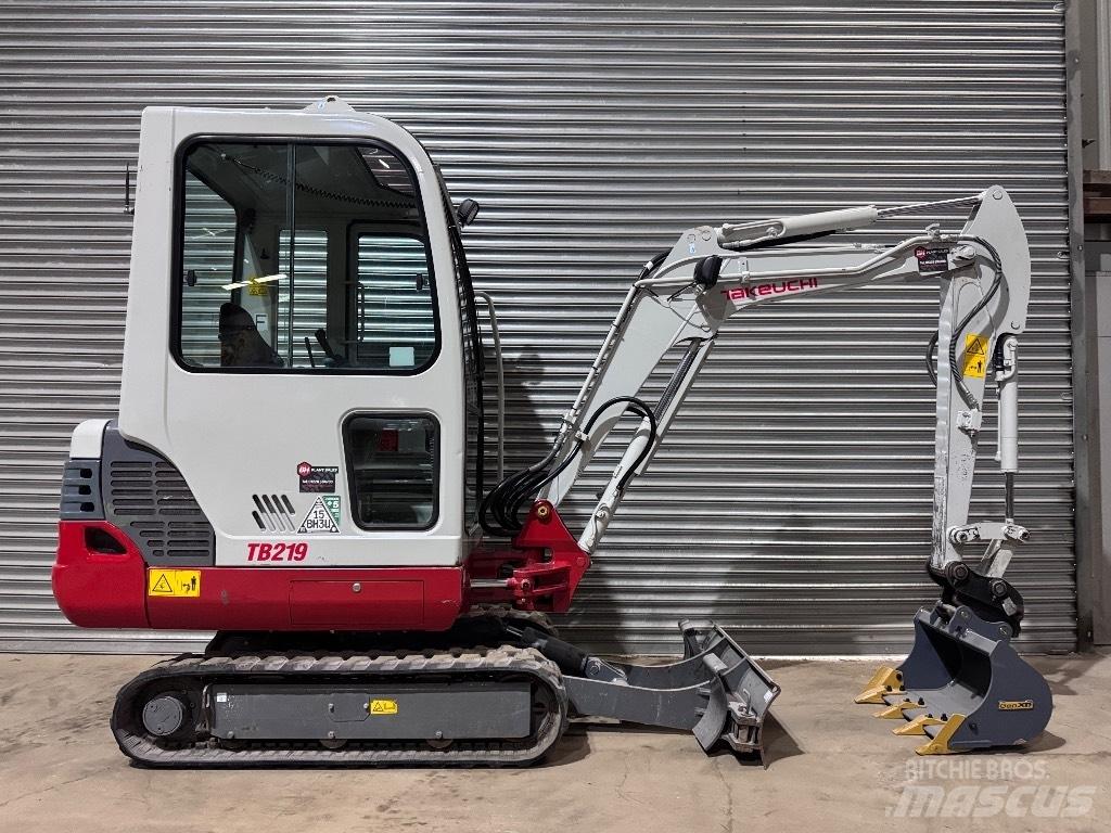 Takeuchi TB 219 Mini excavators < 7t