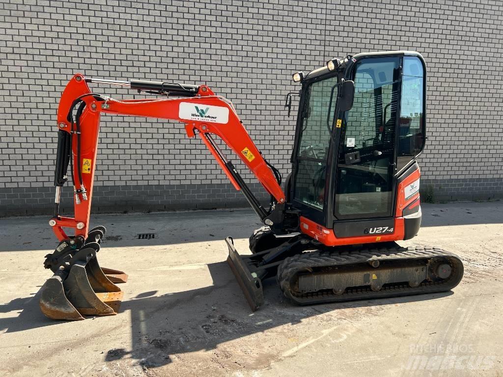 Kubota U 27-4 Mini excavators < 7t