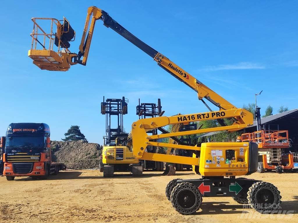 Haulotte HA16RTJ PRO Truck mounted aerial platforms