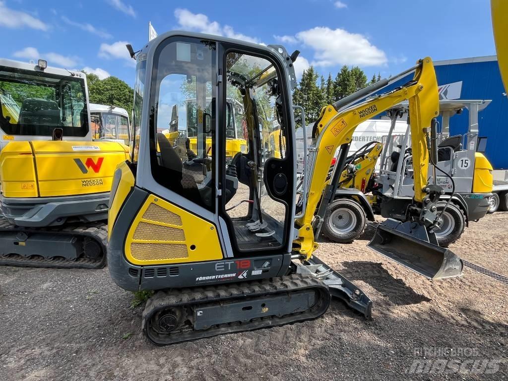 Wacker Neuson ET 18 Mini excavators < 7t