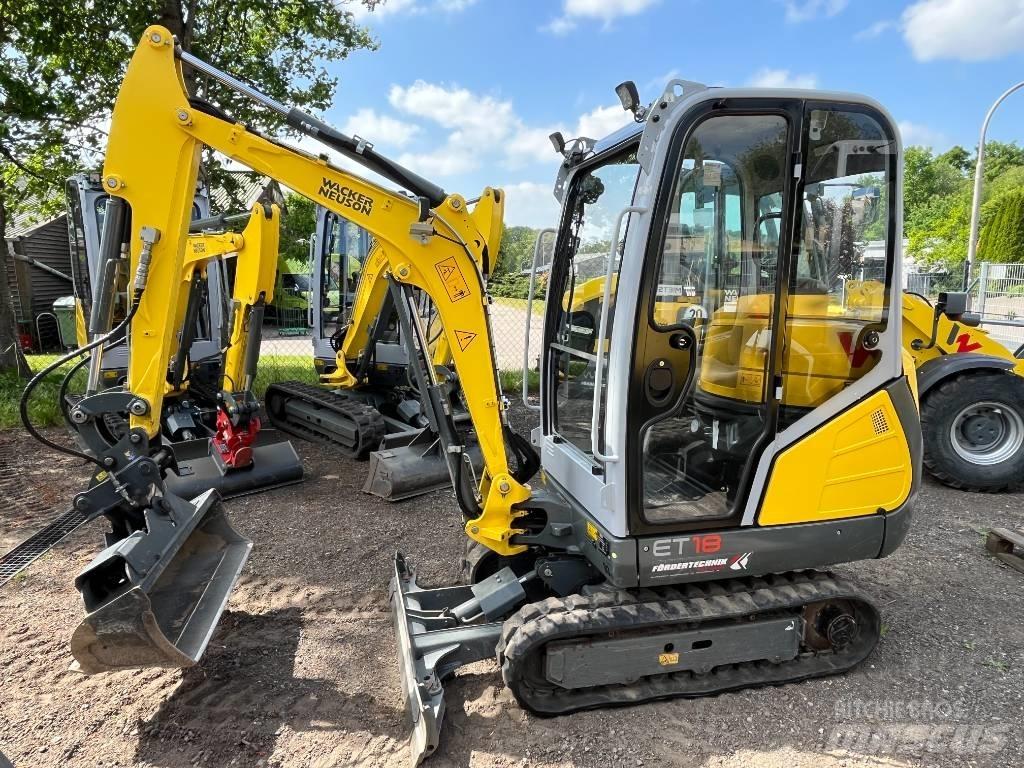 Wacker Neuson ET 18 Mini excavators < 7t