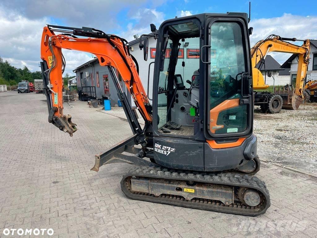 Doosan DX 27 Z Mini excavators < 7t