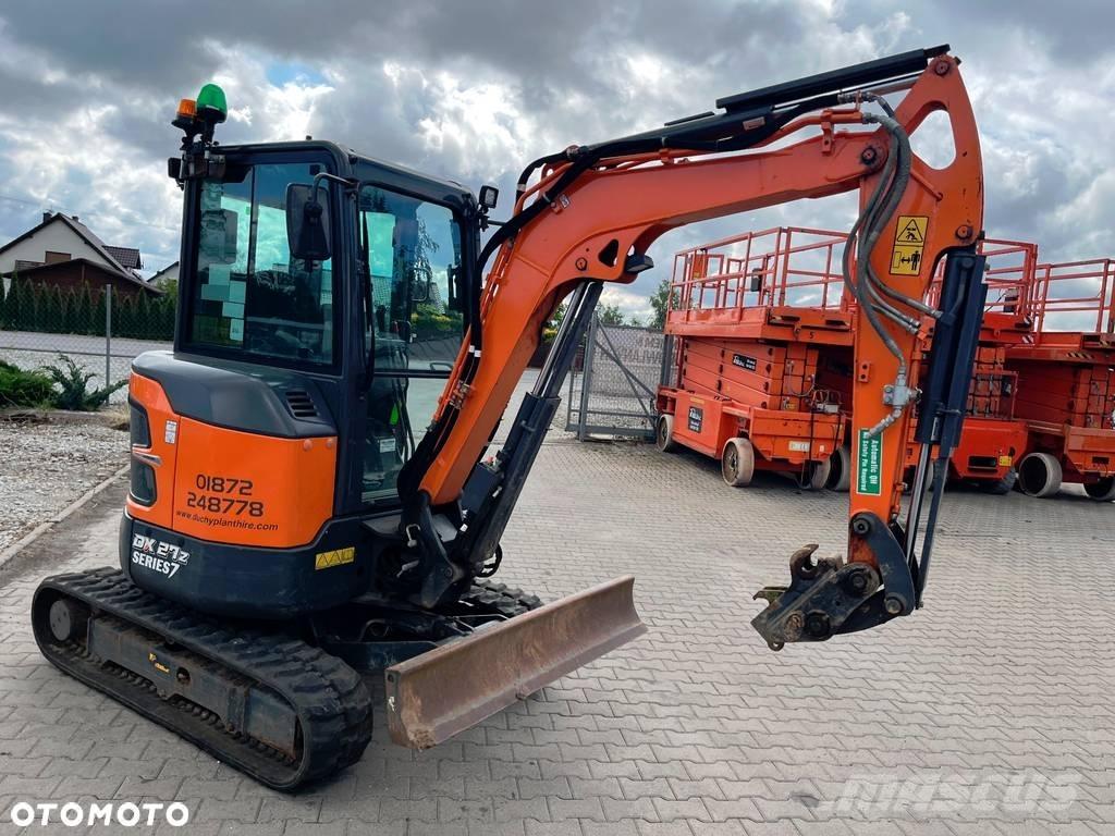 Doosan DX 27 Z Mini excavators < 7t