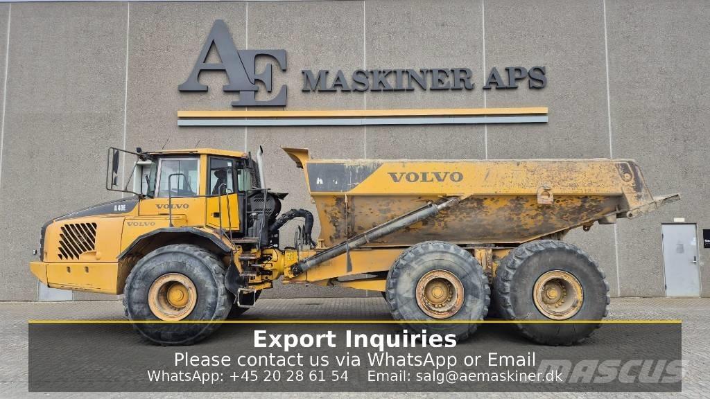 Volvo A 40 E Articulated Haulers