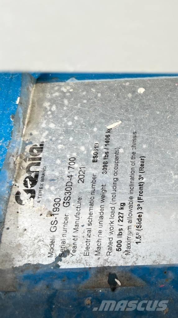 Genie GS 1930E-Drive Scissor lifts