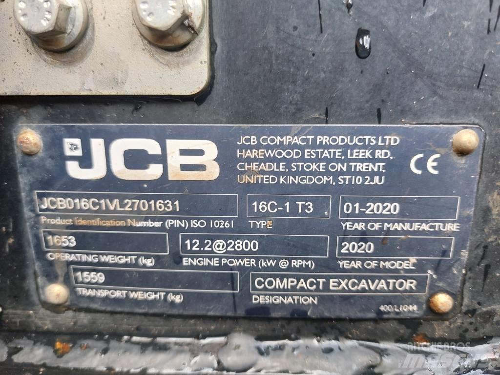 JCB 16 C Mini excavators < 7t