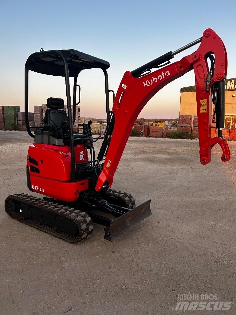 Kubota U 17-3 Mini excavators < 7t