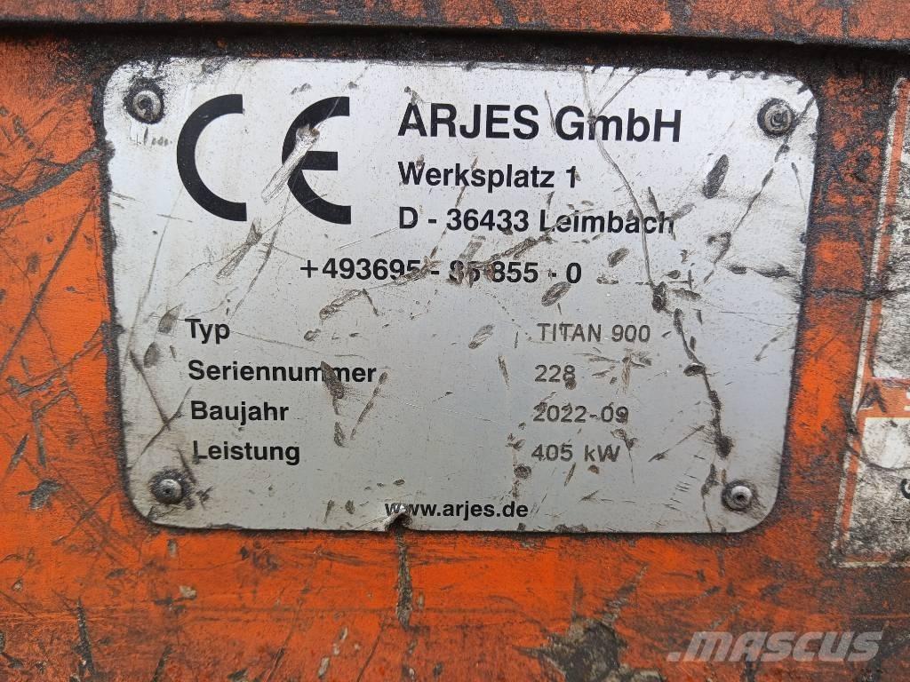Arjes Titan 900 Waste Shredders