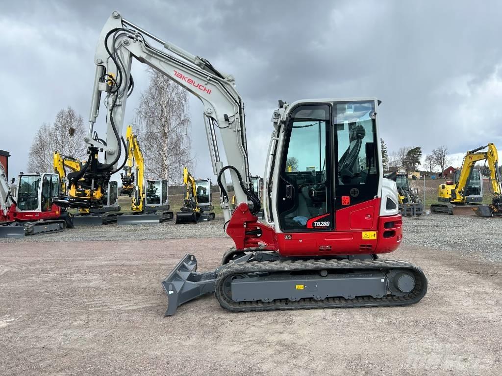 Takeuchi TB260 Mini excavators < 7t