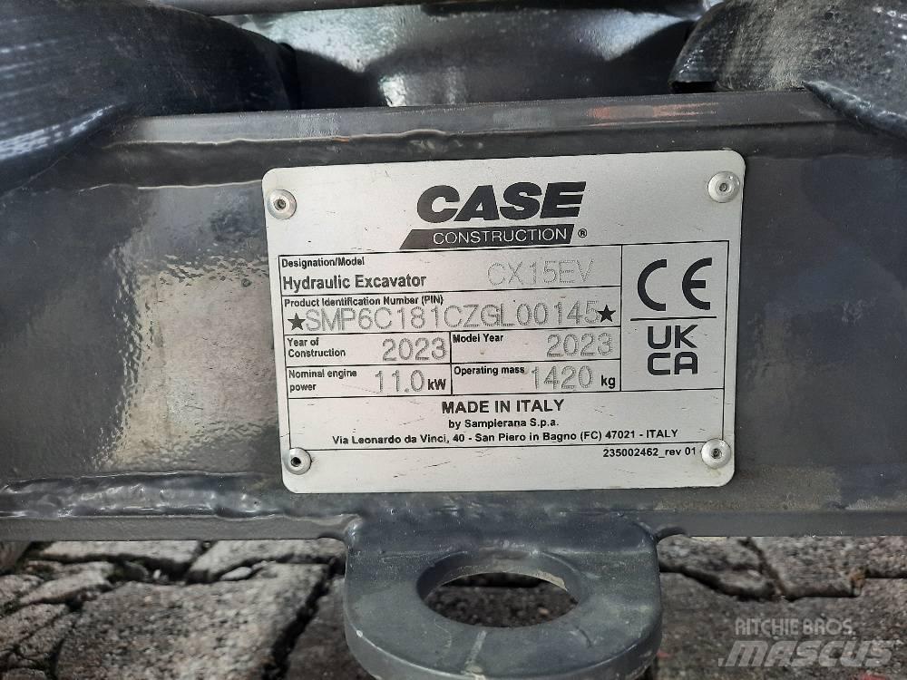 CASE CX 15 EV Mini excavators < 7t