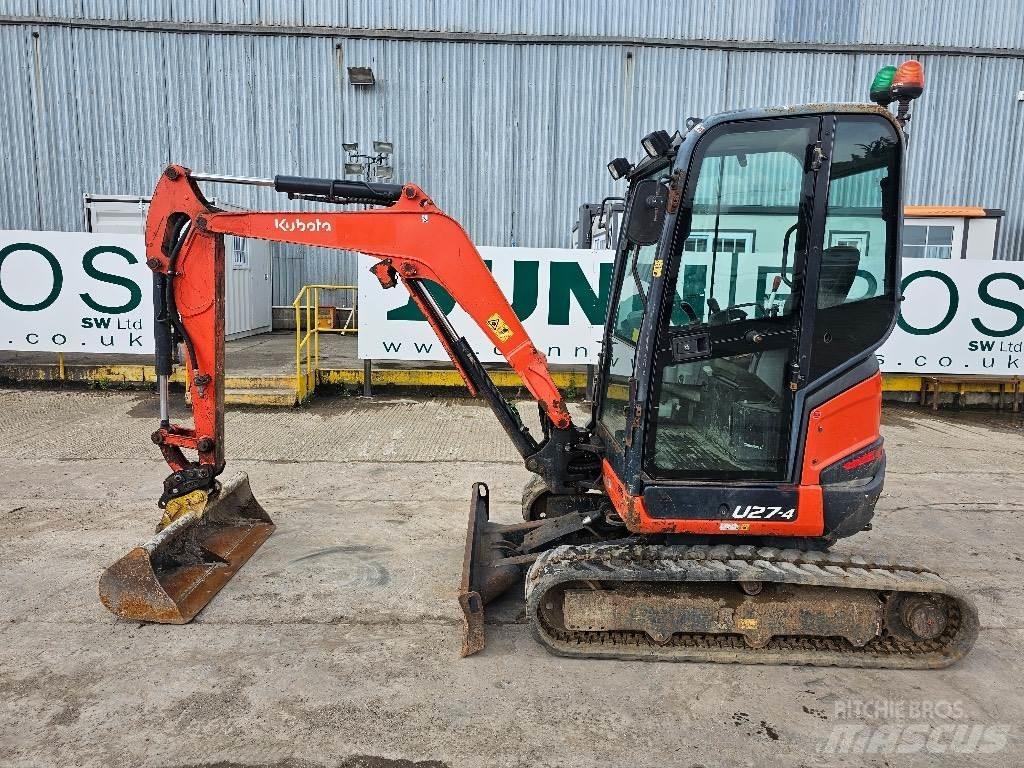 Kubota U 27-4 Mini excavators < 7t
