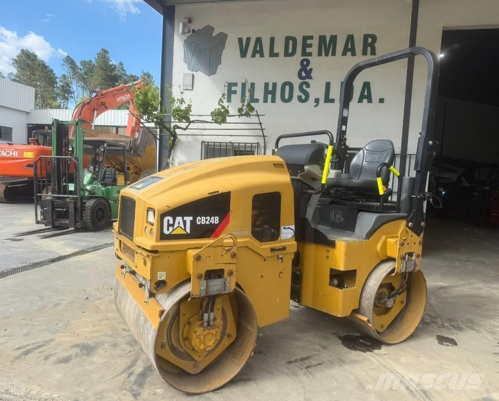 CAT CB 24 B, CB24 Twin drum rollers