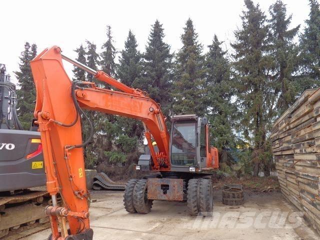 Hitachi ZX 160 W Wheeled excavators