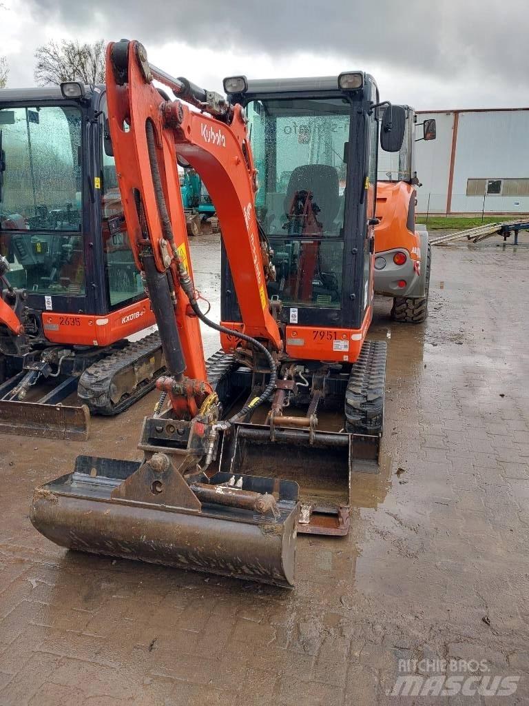 Kubota KX 019-4 Mini excavators < 7t