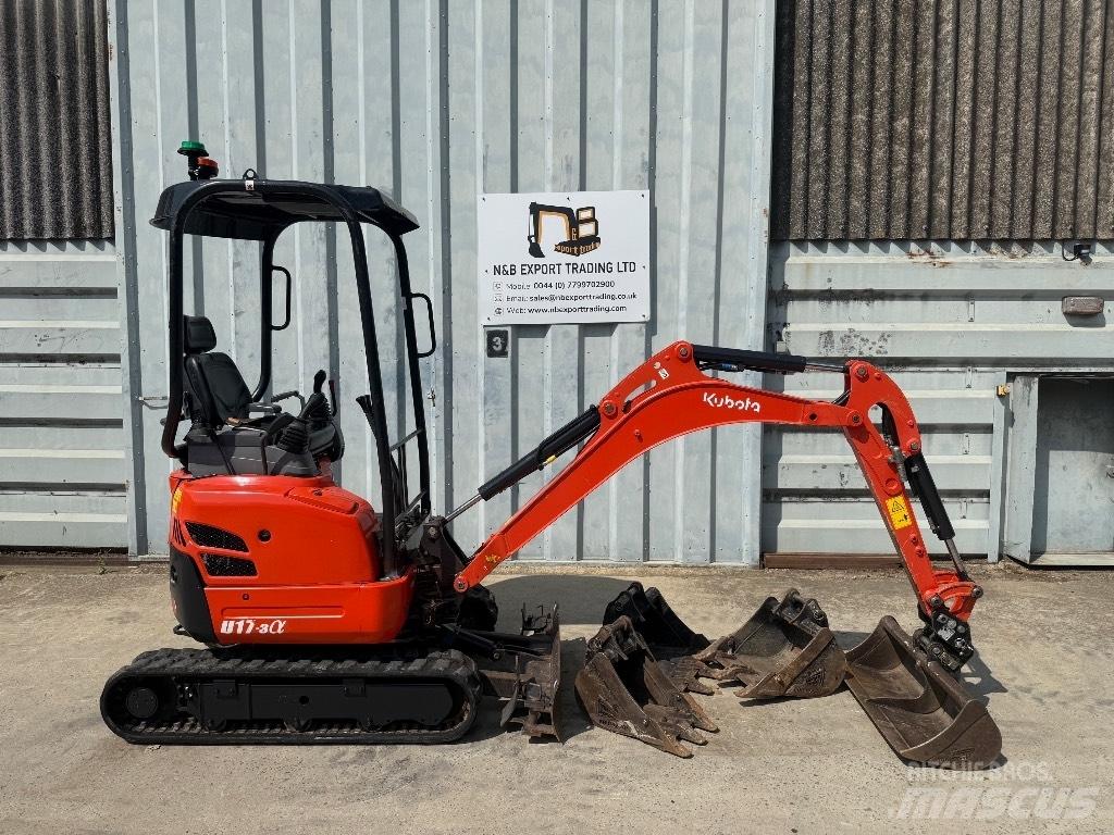 Kubota U 17 Mini excavators < 7t