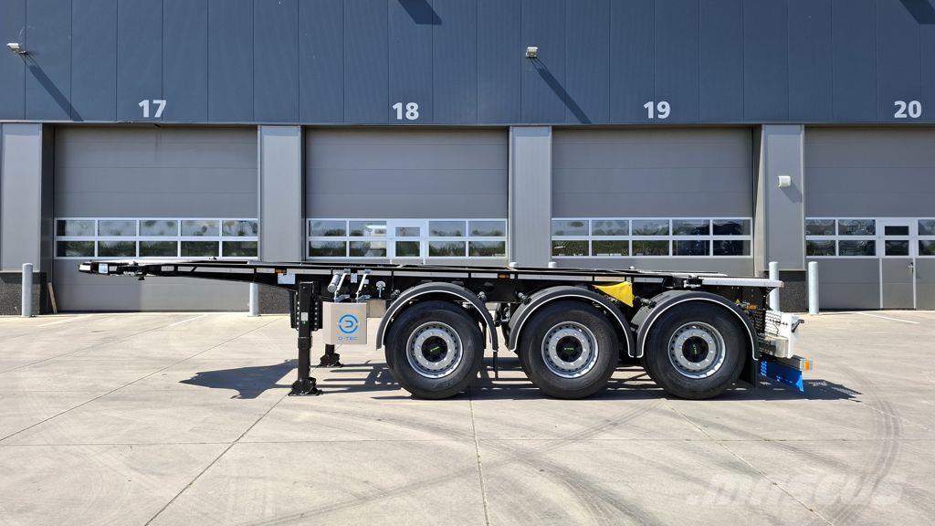 D-tec CC-20-3-T Containerframe/Skiploader semi-trailers