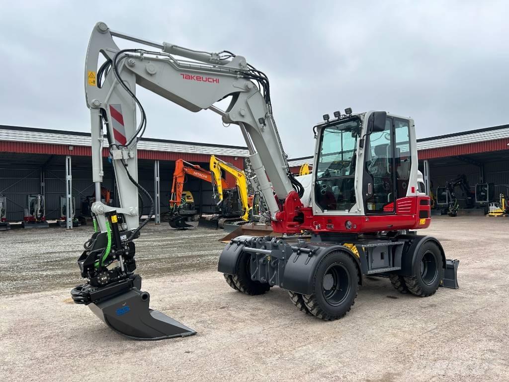 Takeuchi TB395W Wheeled excavators