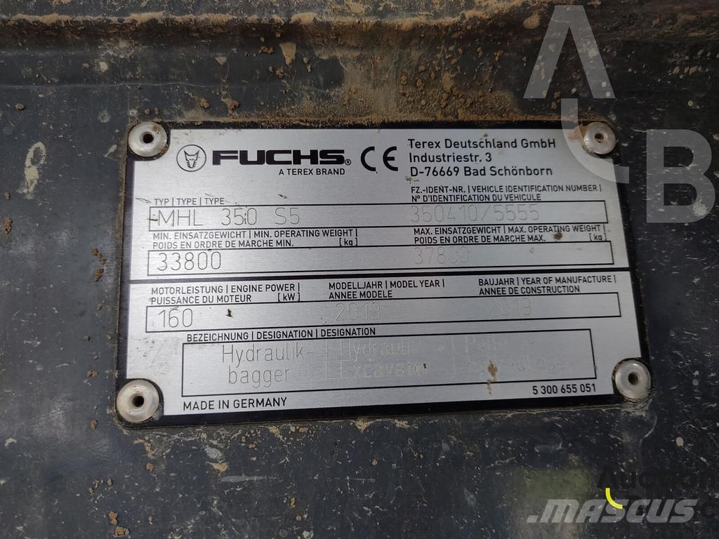 Fuchs MHL 350 Waste / industry handlers