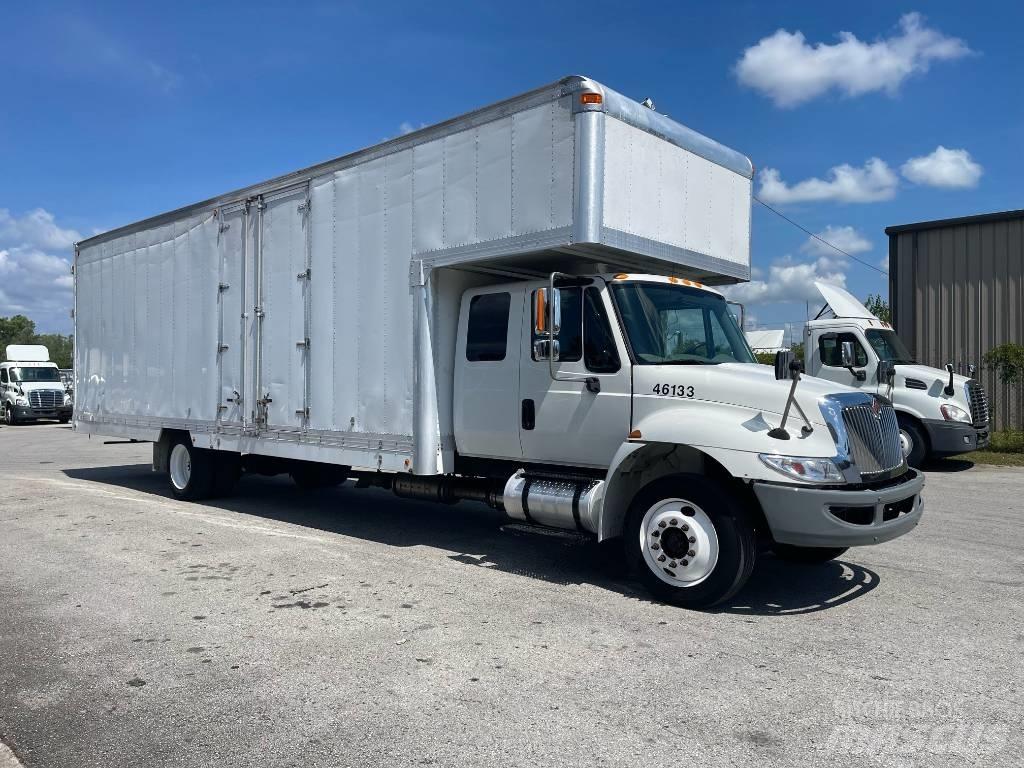 International 4300 Van Body Trucks