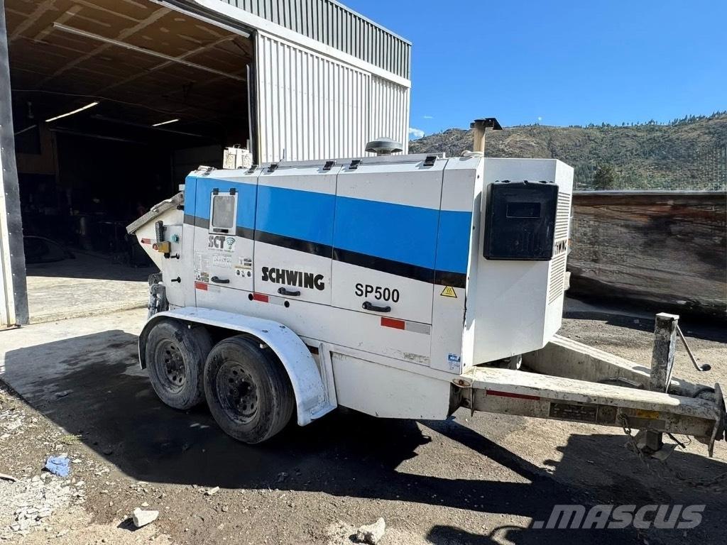 Schwing SP500 Concrete pumps