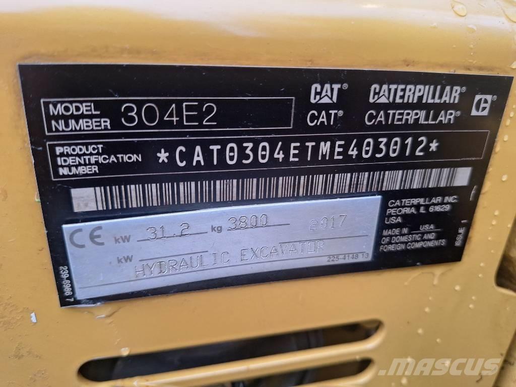 CAT 304 E CR Mini excavators < 7t