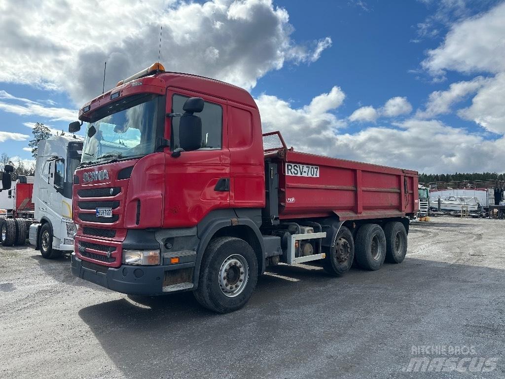 Scania R560 8x4 Tipper trucks