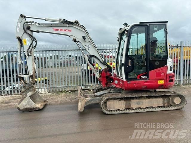 Takeuchi TB260 Mini excavators < 7t