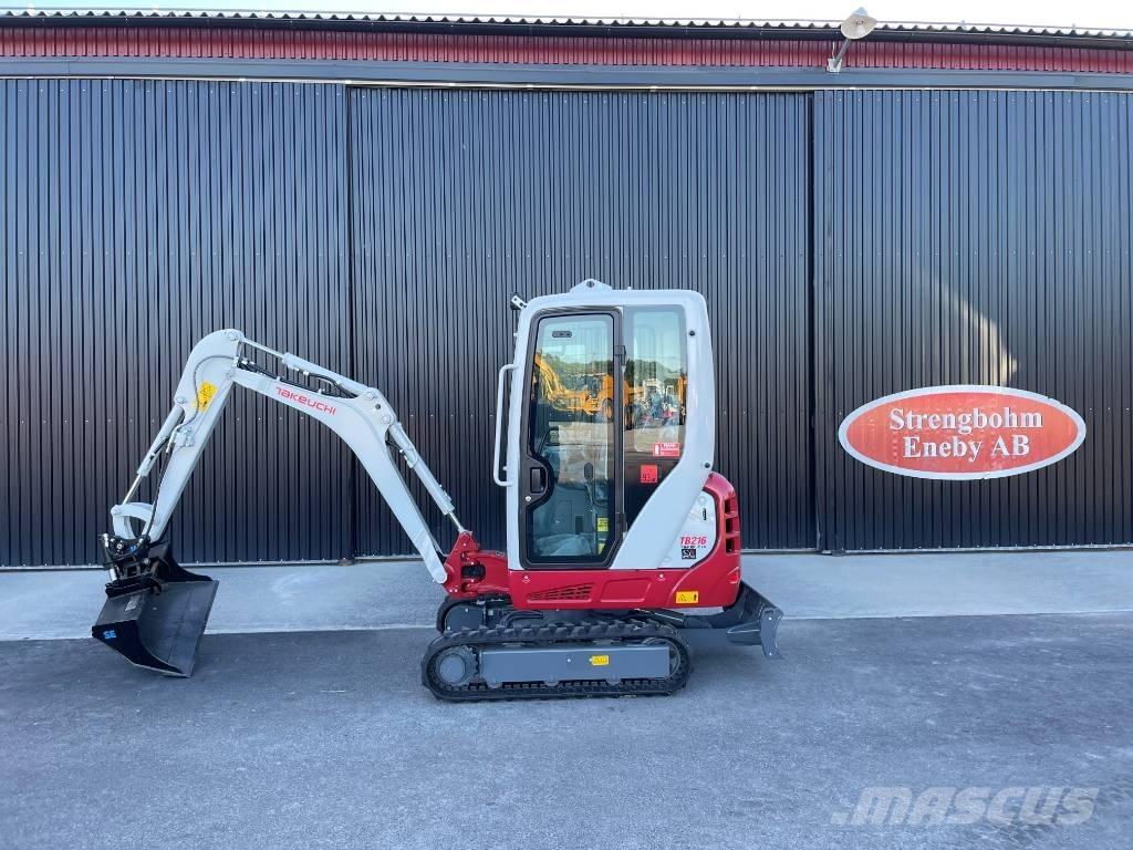 Takeuchi TB 216 Mini excavators < 7t